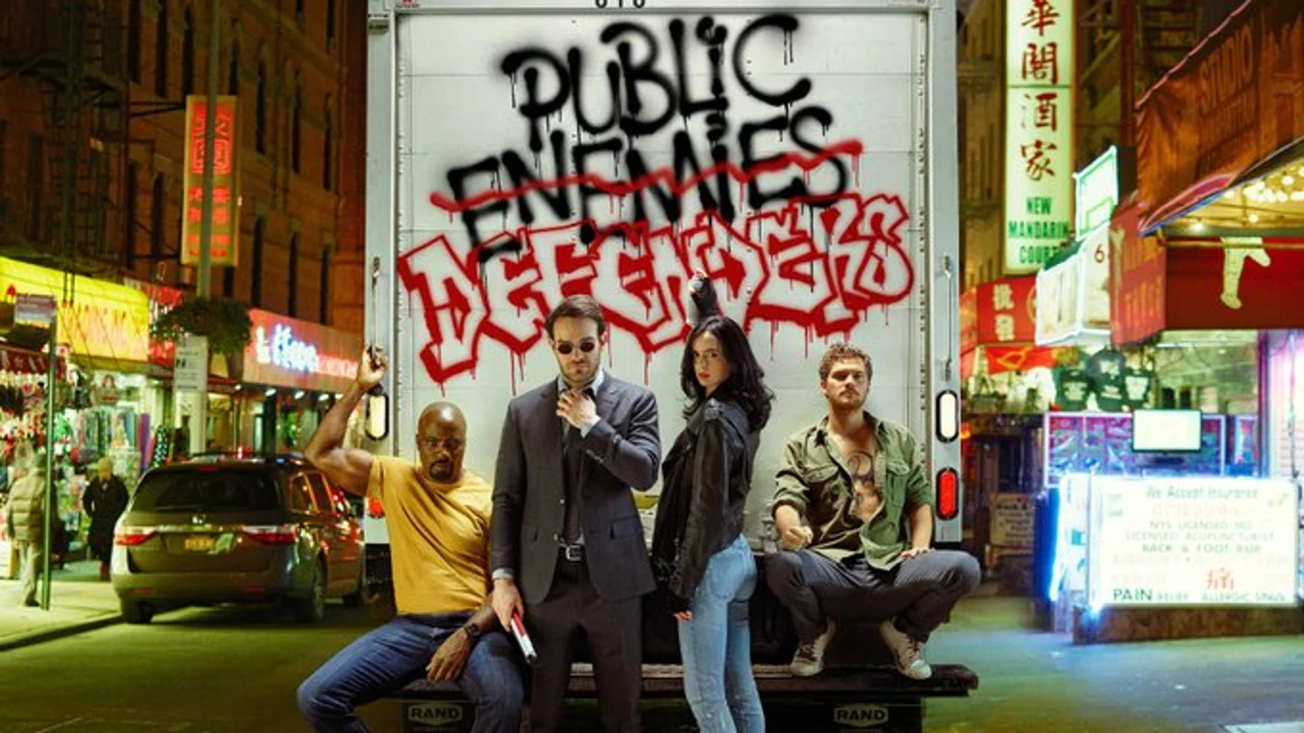 'Los Defensores' de Netflix se unen a la segunda temporada de 'Daredevil: Born Again'