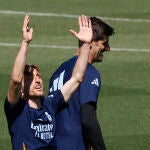 Entrenamiento del Real Madrid