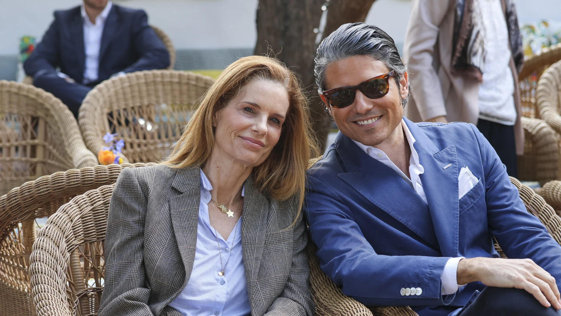 Olivia de Borbón y Julián Porras