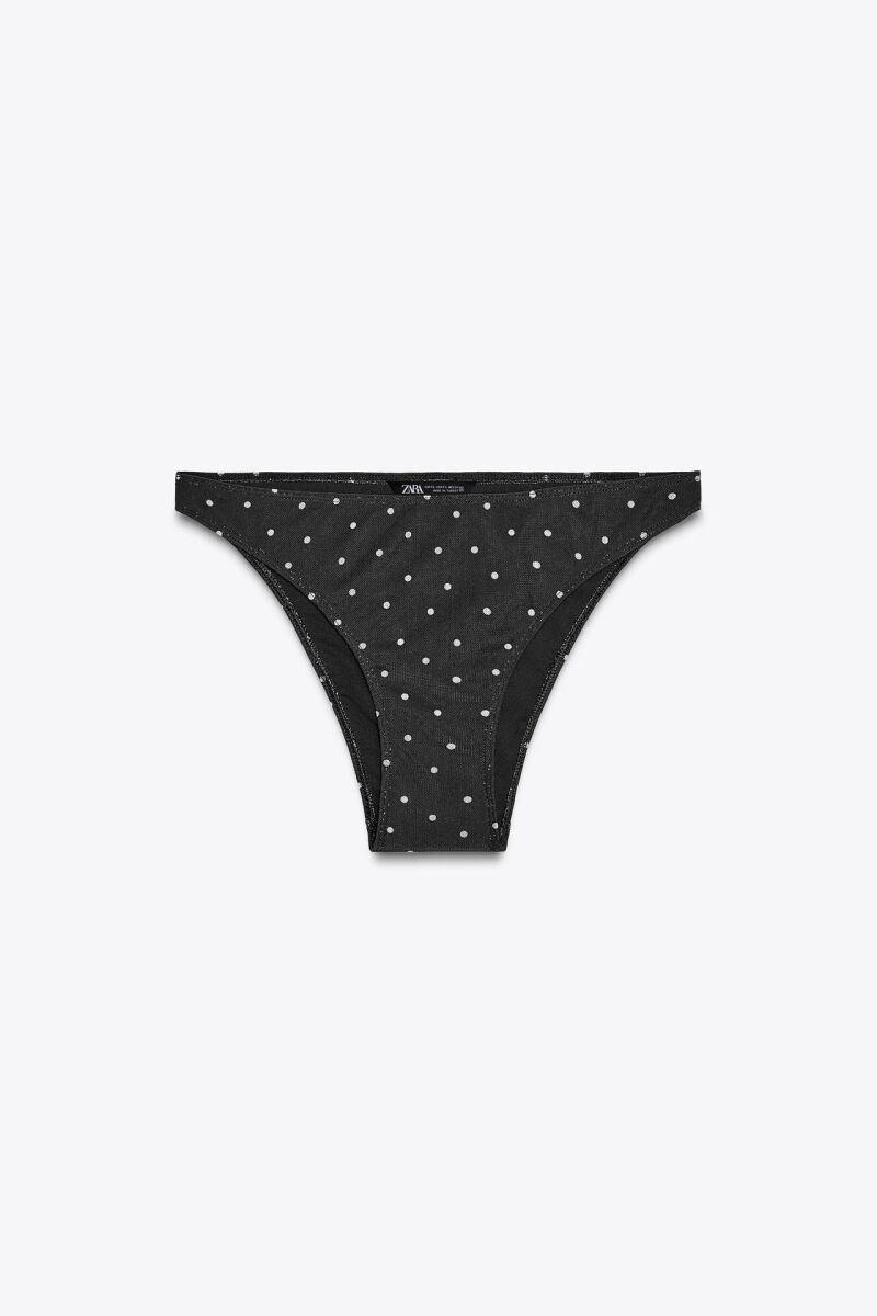 Braguita bikini tul lunares.