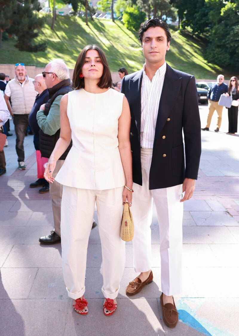 María García de Jaime y Tomás Páramo en Las Ventas de Madrid.