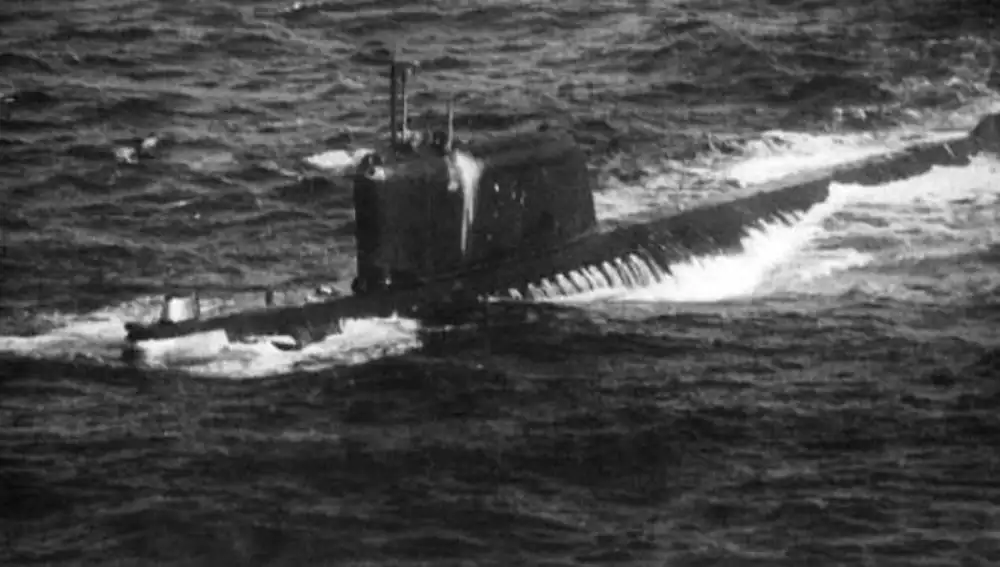 K-19 en el mar, 29 de febrero de 1972.