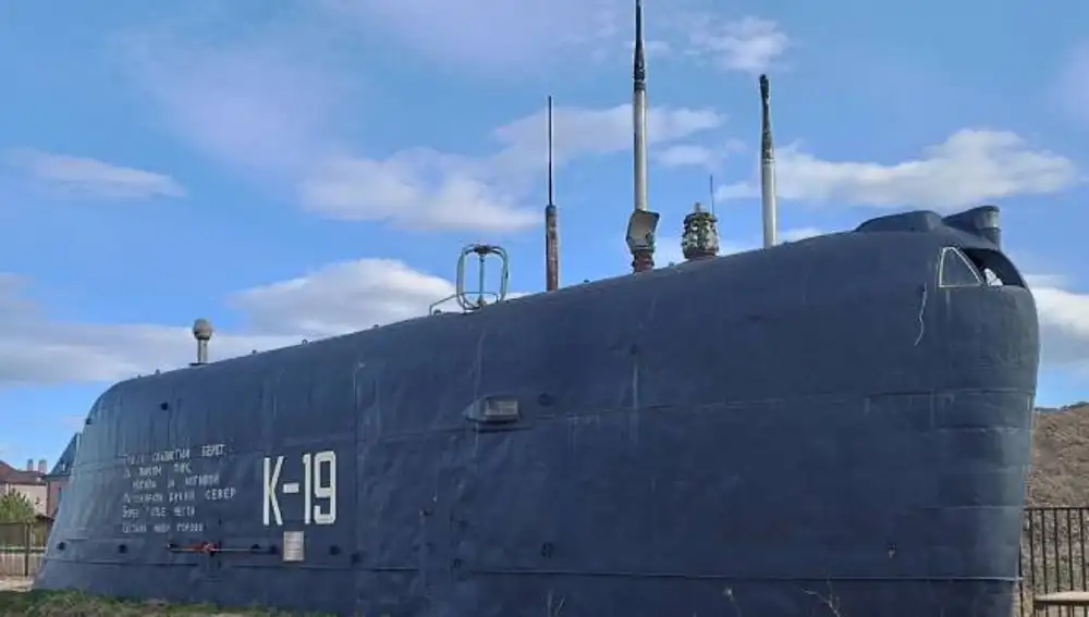 La rubka del K-19 en Nikulskoye.