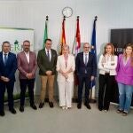 La consejera Leticia García visita Hermi, junto a, entre otros, el presidente de la Diputación de Valladolid, Conrado Íscar