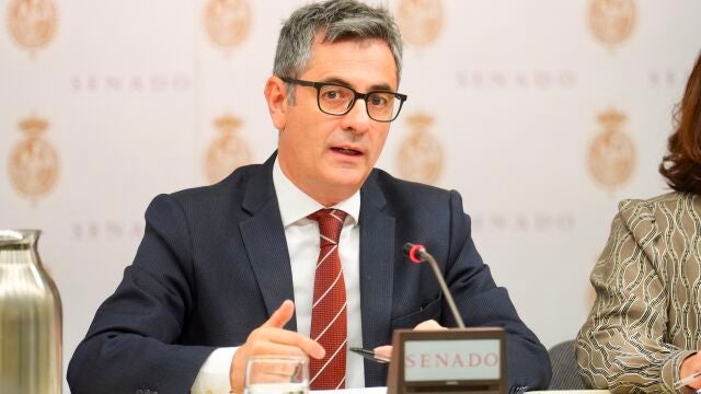 El ministro de Presidencia, Justicia y Relaciones con las Cortes, Félix Bolaños, comparece este viernes en la 