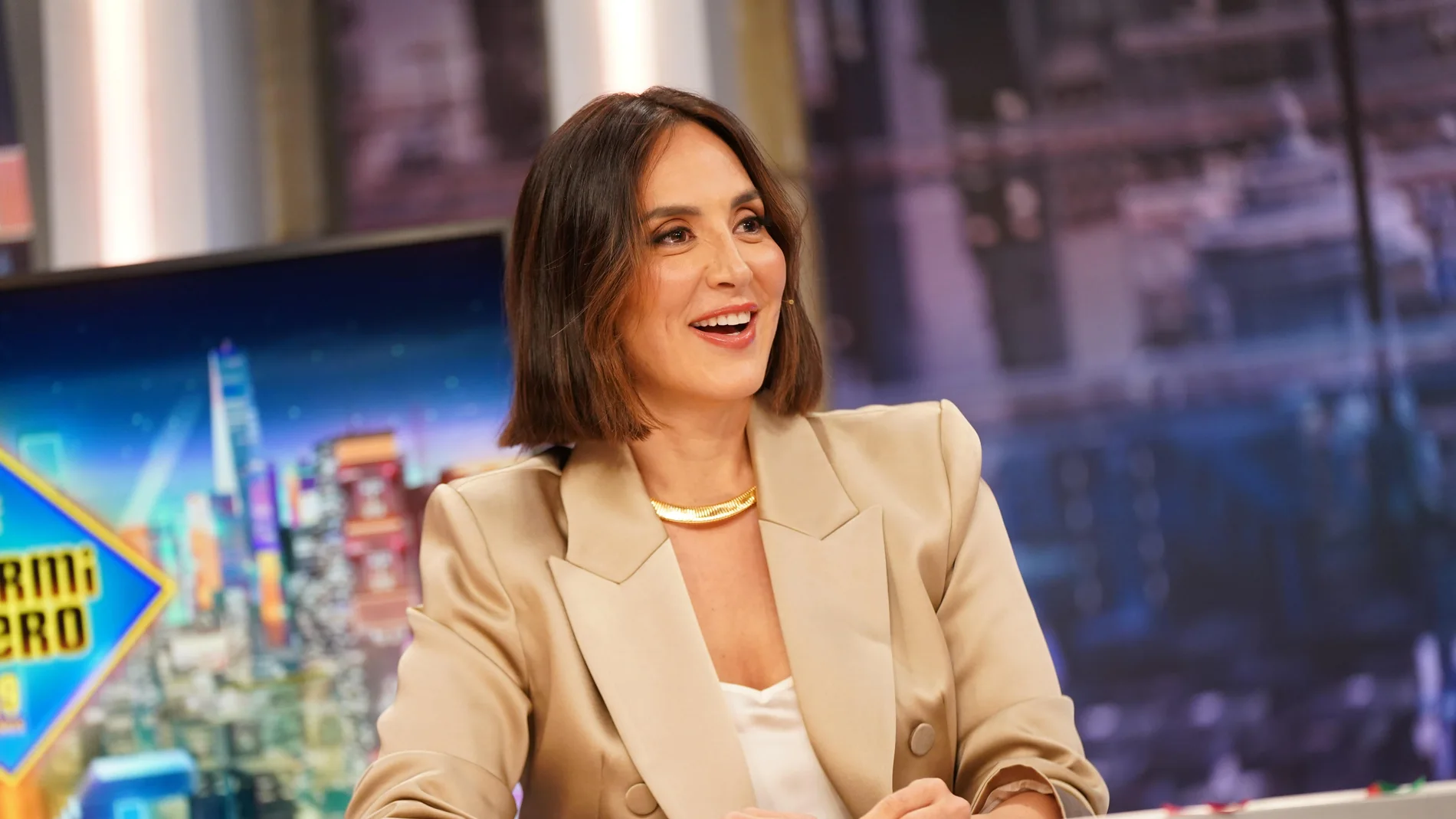Tamara Falcó con look de Zara.