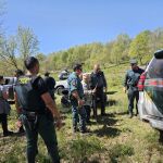 Localizan en buen estado de salud y tras pasar la noche en unos matorrales a la octogenaria desaparecida en Sanabria