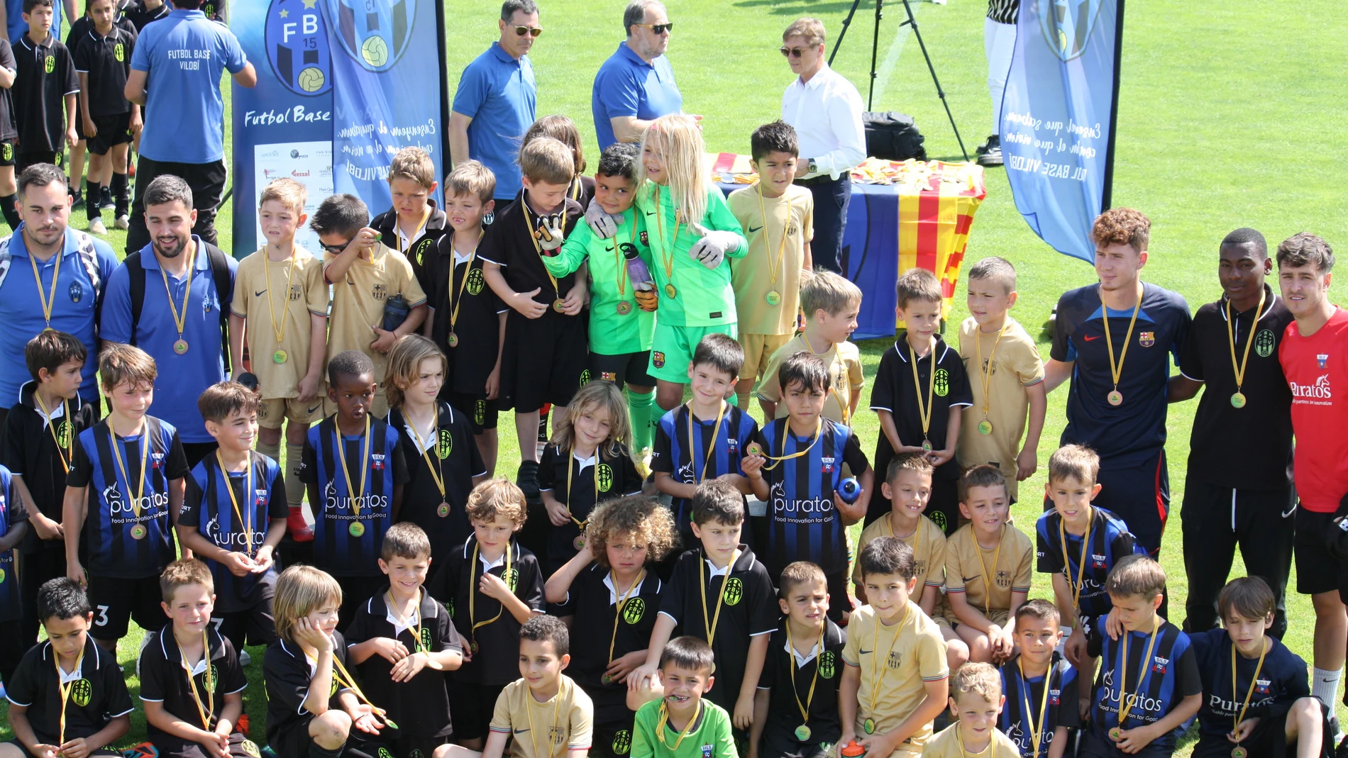 Imagen de una edición anterior del torneo solidario 'BaseVilobí Solidari' REMITIDA / HANDOUT por FÚTBOL BASE VILOBÍ Fotografía remitida a medios de comunicación exclusivamente para ilustrar la noticia a la que hace referencia la imagen, y citando la procedencia de la imagen en la firma 23/05/2025