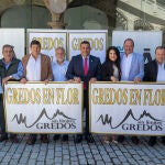 El presidente de la Diputación de Ávila, Carlos García, presenta el I Festival Gredos en Flor
