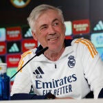 Ancelotti dirige su último entrenamiento como técnico del Real Madrid