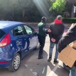 Detenido tras intentar robar en un local de apuestas de Náquera armado con un cuchillo