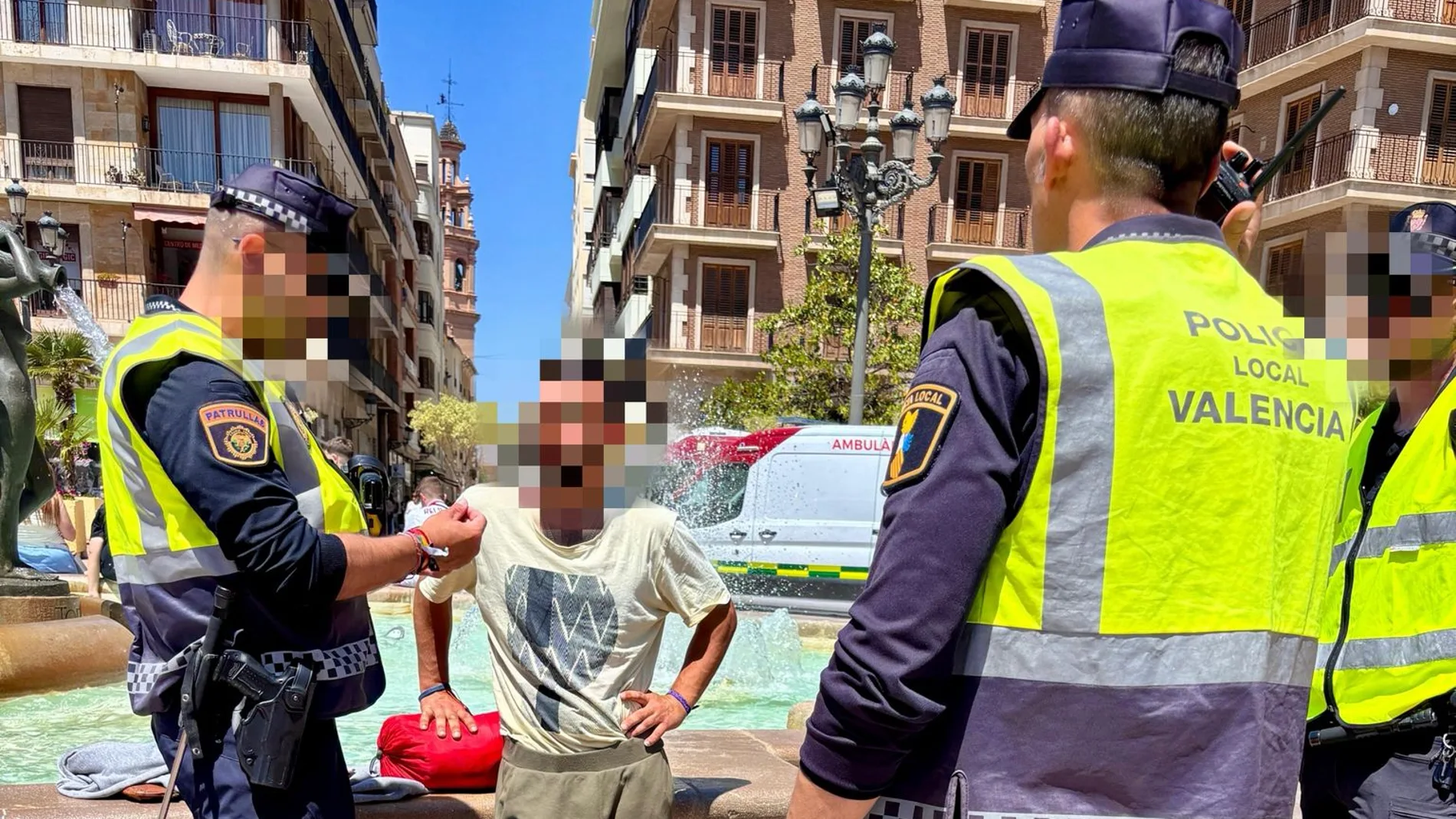 Detenido tras agredir con un arma blanca a una turista italiana en el centro de Valencia