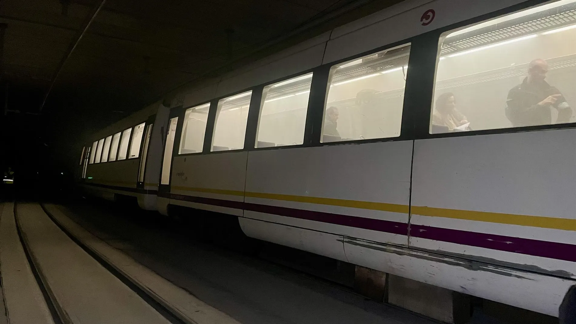 El atropello a un caballo en Benacazón obliga al traslado por carretera de los pasajeros de un tren Huelva-Sevilla