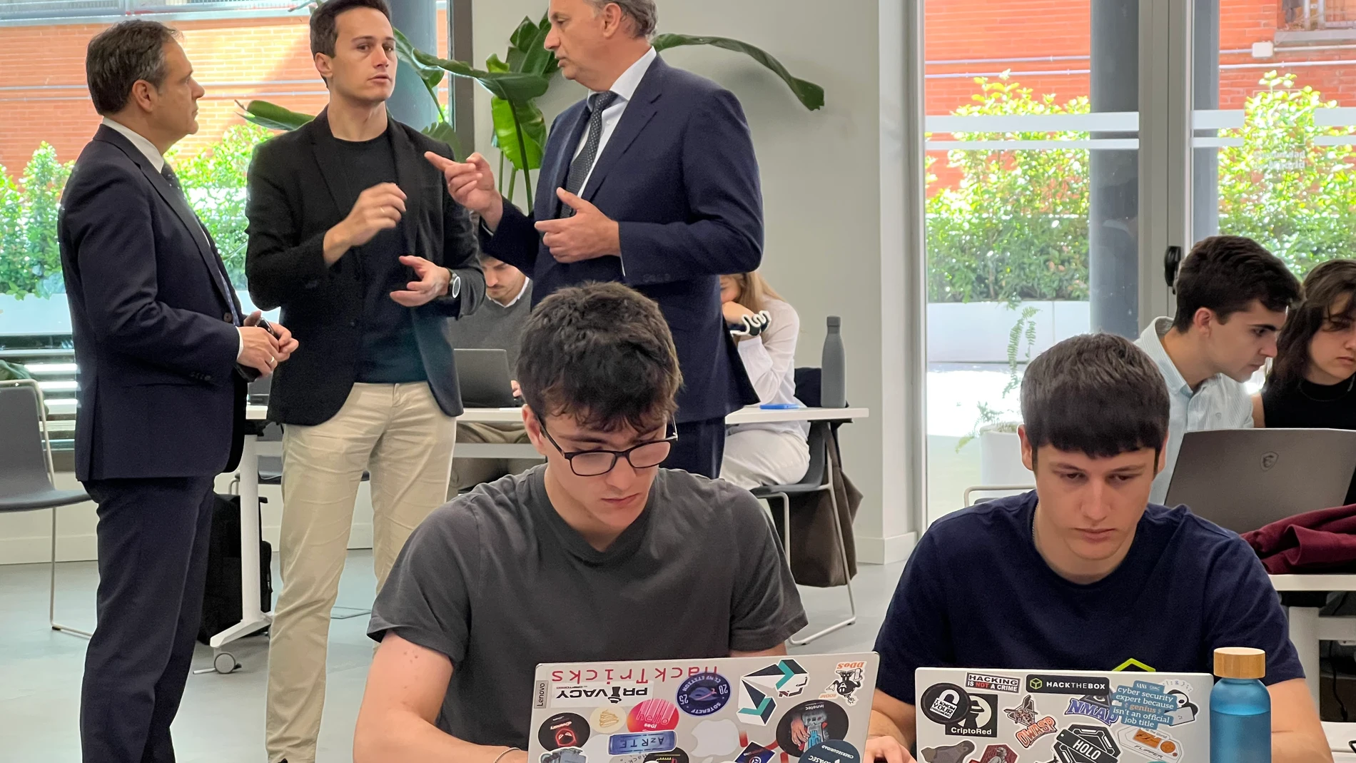 El consejero de Digitalización, Miguel López-Valverde, asistió ayer al evento