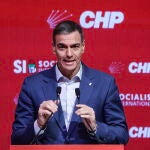 Pedro Sánchez en Internacional Socialista
