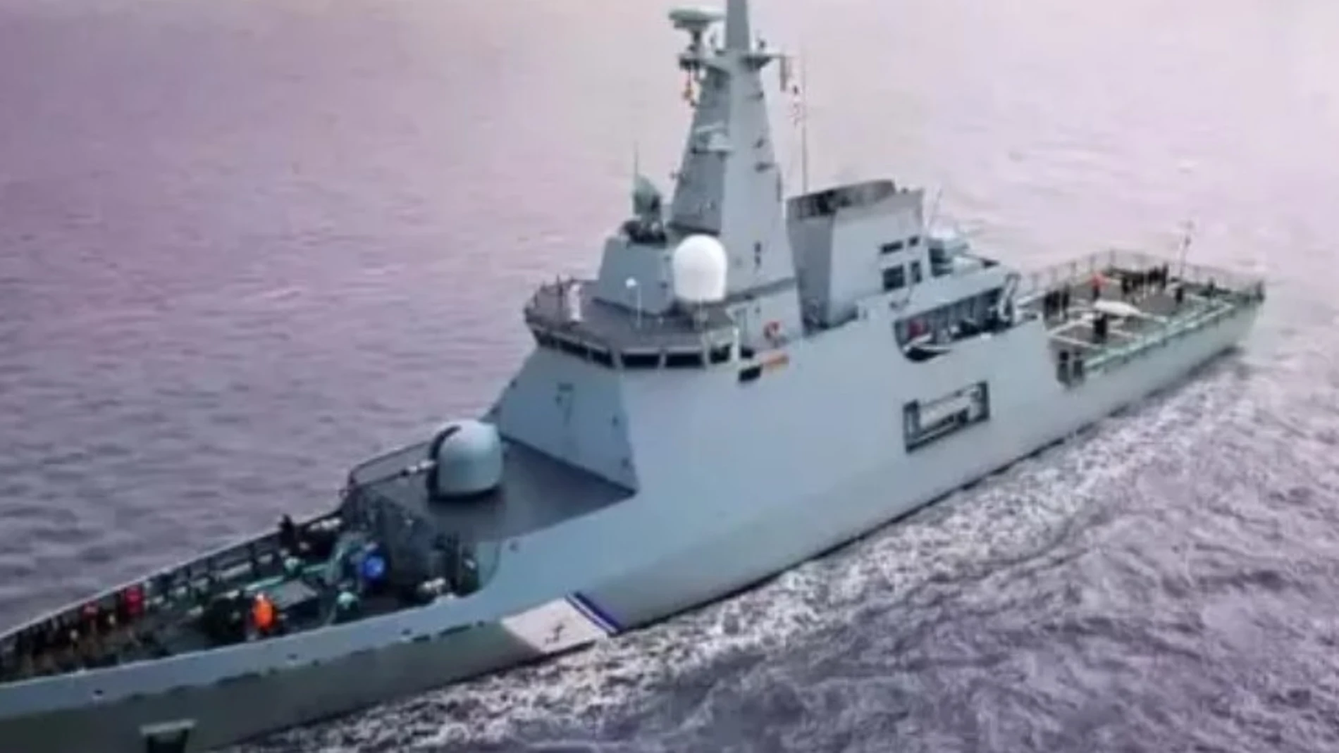 Patrullera como la que construye Navantia para Marruecos