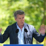 Feijóo asiste a la romería del PP en O Pino (A Coruña)