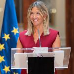 La portavoz del PP en el Senado, Alicia García, 