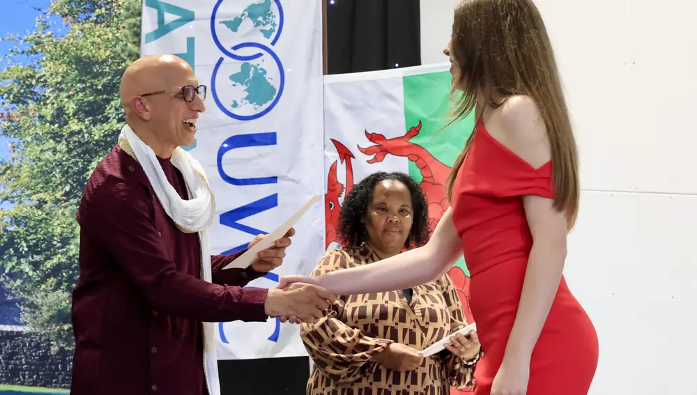 Infanta Sofia's graduation ceremony at UWC Atlantic College in Wales