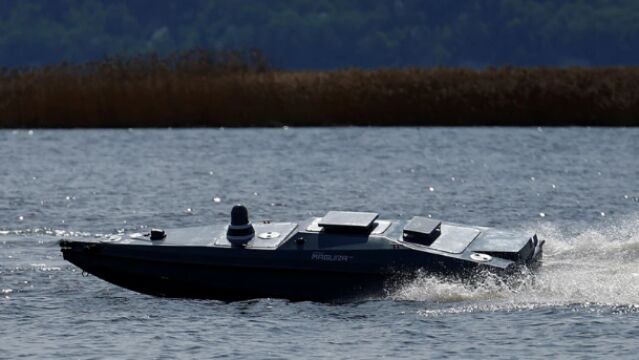 El dron naval ucraniano Katran Venom 