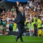 Real Madrid - Real Sociedad. Despedida de Luka Modric y Carlo Ancelotti. La Liga. Ultima alineación del entre