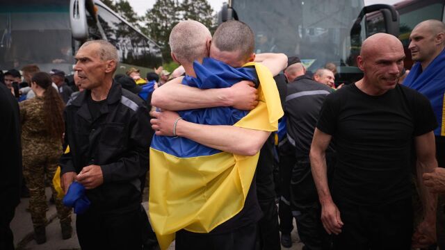 Ucrania.- Rusia y Ucrania canjean otros 606 militares en la culminación del intercambio pactado en Estambul