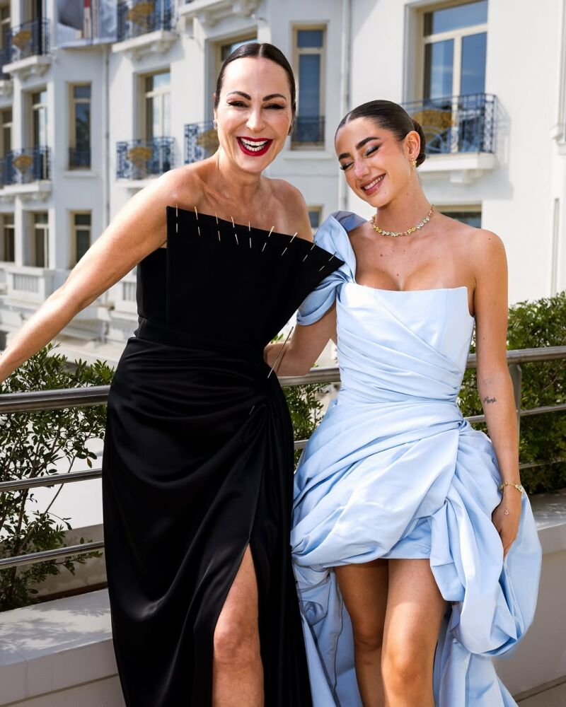 Ana Milán y Lola Lolita en la alfombra roja de clausura del Festival de Cannes 2025