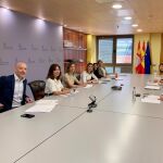 Miembros de la Comisión de Coordinación del Juego Responsable presidida por Irene Muñoz