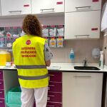 Una enfermera en la Región de Murcia
