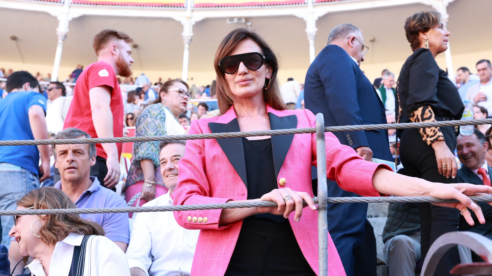 Nieves Álvarez en Las Ventas de Madrid.