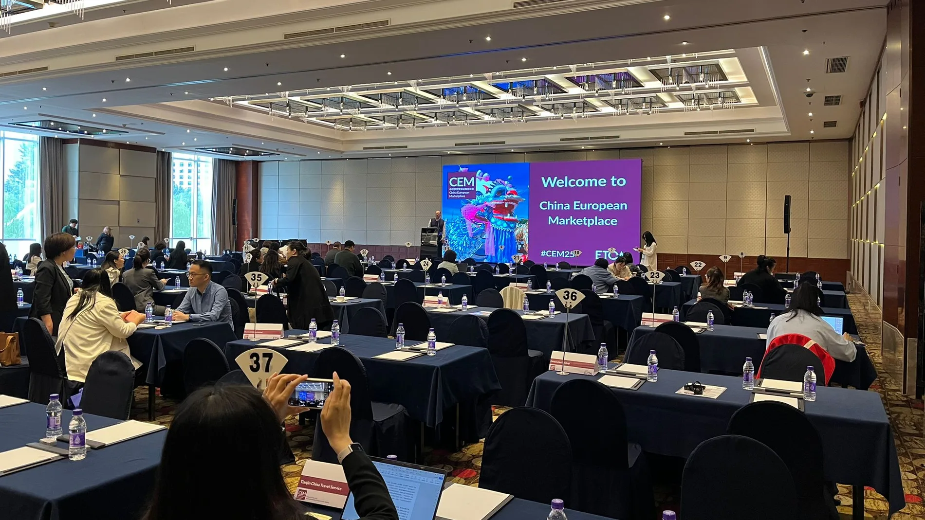 Jornada comercial en China