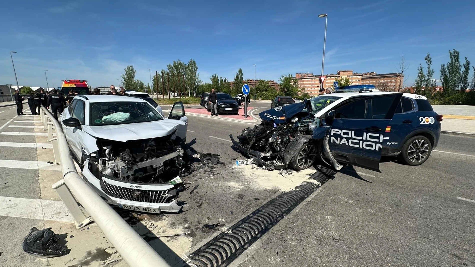 Los datos tras la persecución de la Policía por Villaverde