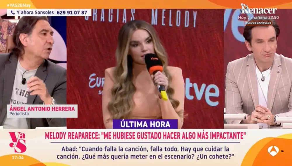 Captura de los colaboradores de 'Y ahora Sonsoles'