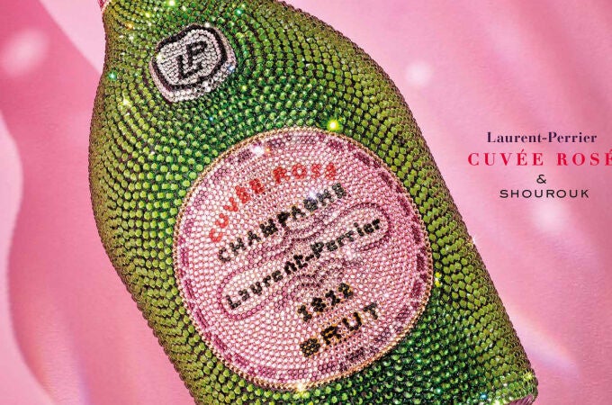  Cuvée Rosé Laurent-Perrier con cristales Swarovski