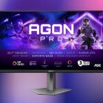 El monitor AOC AGON PRO AG276QZD tiene iluminación RGB Light FX