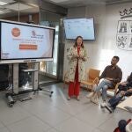 la directora general de Protección Civil, Irene Cortes, da a conocer a los medios de comunicación el trabajo en el sistema de emergencias de Castilla y León