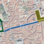 Plano de los trabajos que se van a acometer en el casco histórico de León