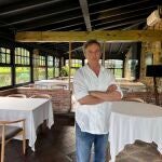 José Manuel Viejo está al frente de La Huertona, en Ribadesella (Asturias)