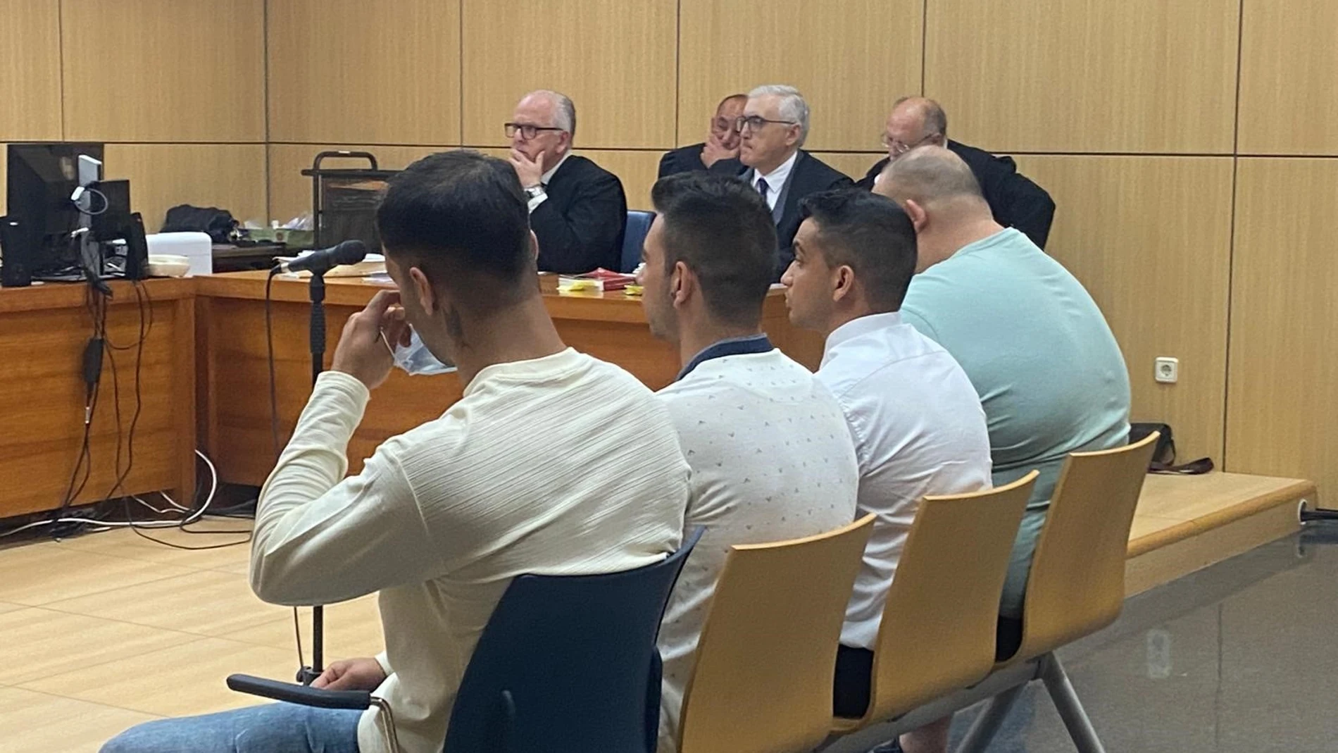 Los cuatro acusados de la 'manada' de la Vall d'Albaida EUROPA PRESS 27/05/2025