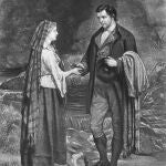 Prueba de un viaje en el tiempo: un iPhone descubierto en una pintura de Robert Burns de 1882