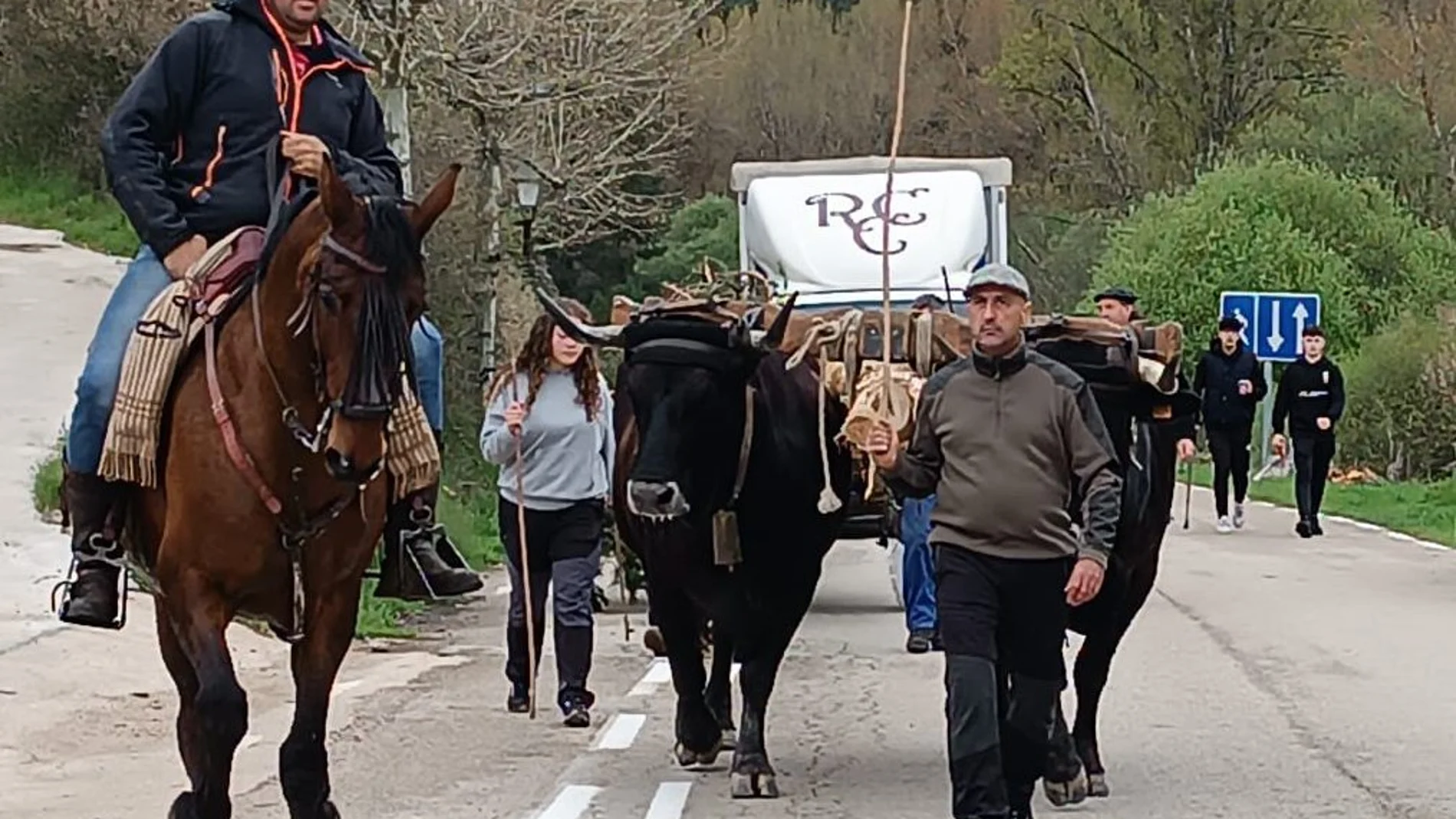 La Cabaña Real de Carreteros impulsa la Ruta Carreteril que concluirá con la colocación de la viga en El Refugio de Sarnago