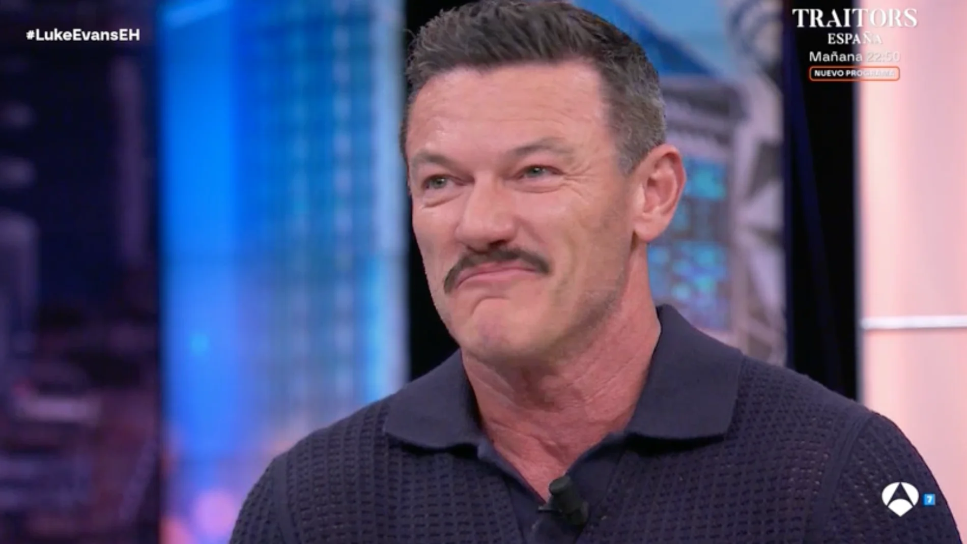 Captura de Luke Evans en 'El Hormiguero'