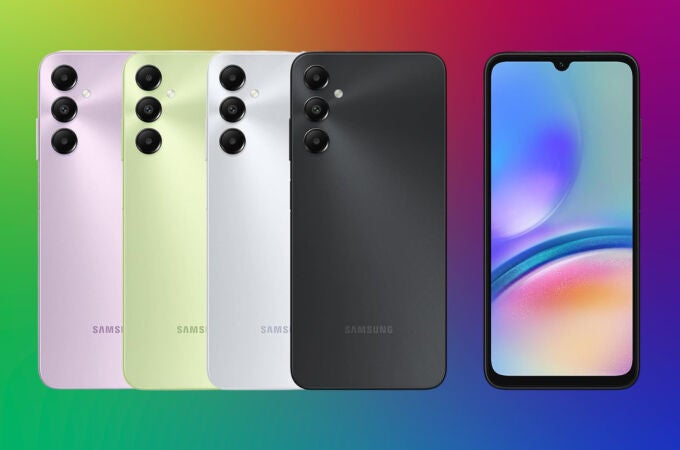 El Samsung Galaxy A05s tiene una cámara frontal de 13 megapíxeles