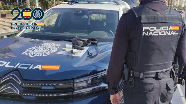 Imagen de archivo de un agente de la Policía Nacional