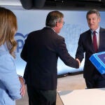 Feijóo presenta 94.501 avales de militantes para revalidar su cargo de presidente del PP