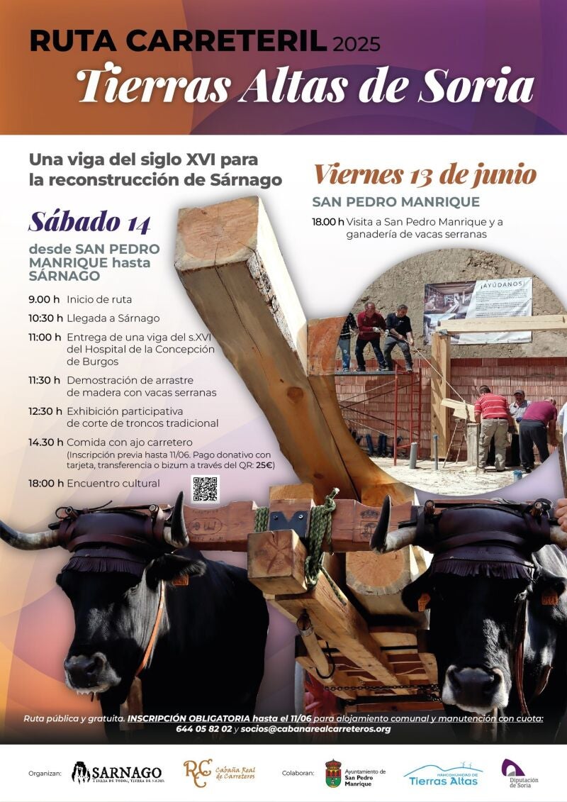 cartel anunciador de la Ruta Carreteril 2025