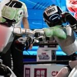 De la ciencia ficción a la realidad: China celebra su primer torneo de kickboxing entre robots humanoides.