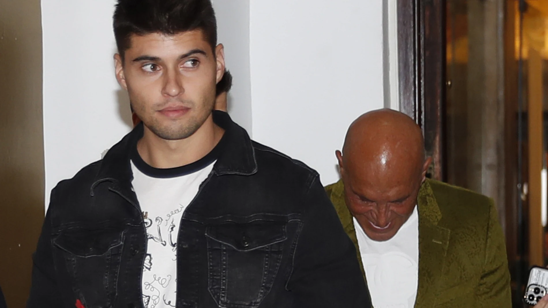 Javier Tudela junto a Kiko Matamoros