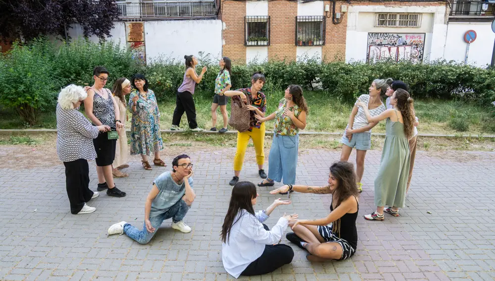 Proyecto de teatro Social La Rueda. David Jar