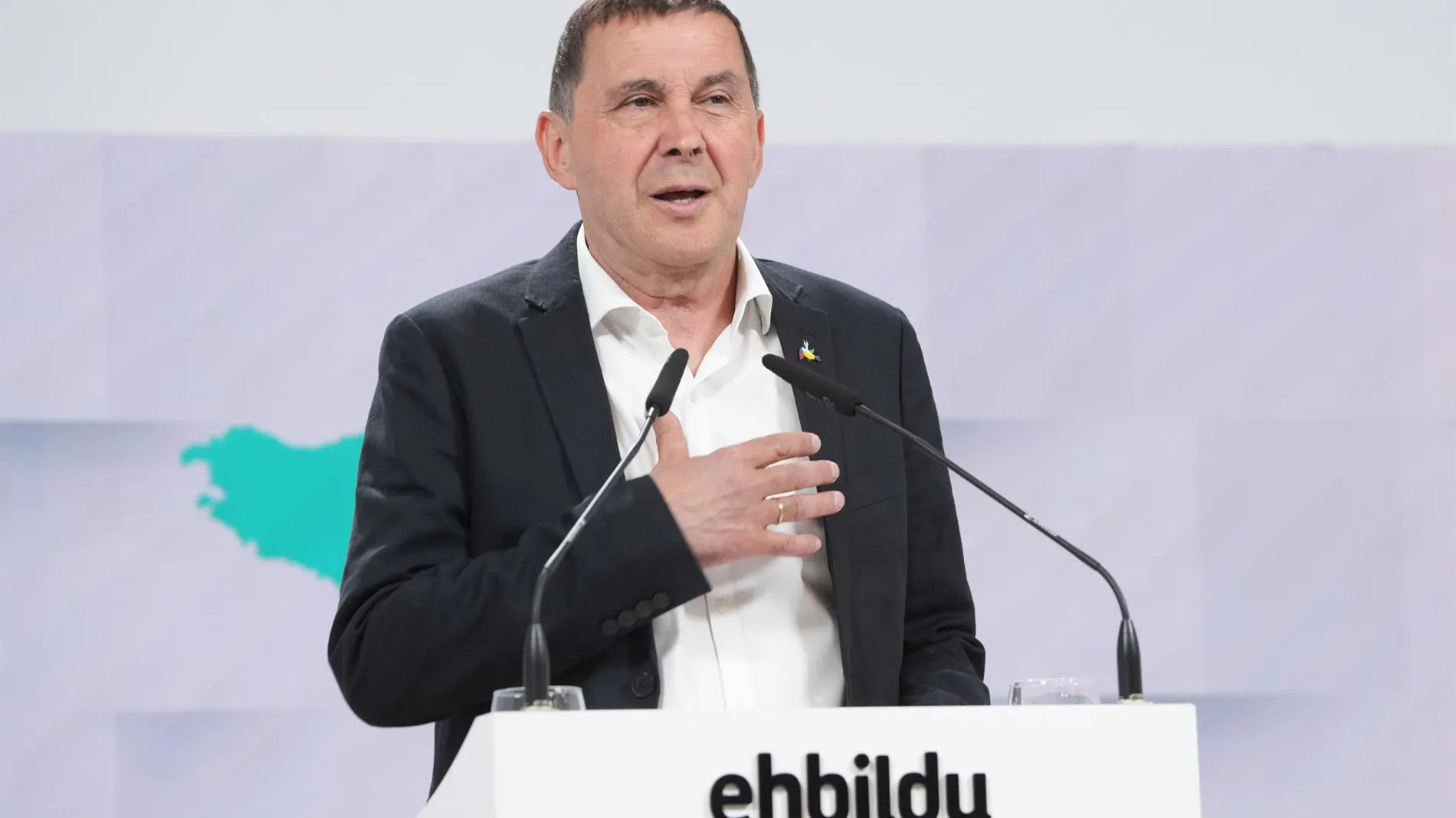 Otegi (EH Bildu) afirma que el euskera conseguirá tener "el sitio que merece" en la UE